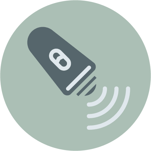 Laser Therapy Waves Icon